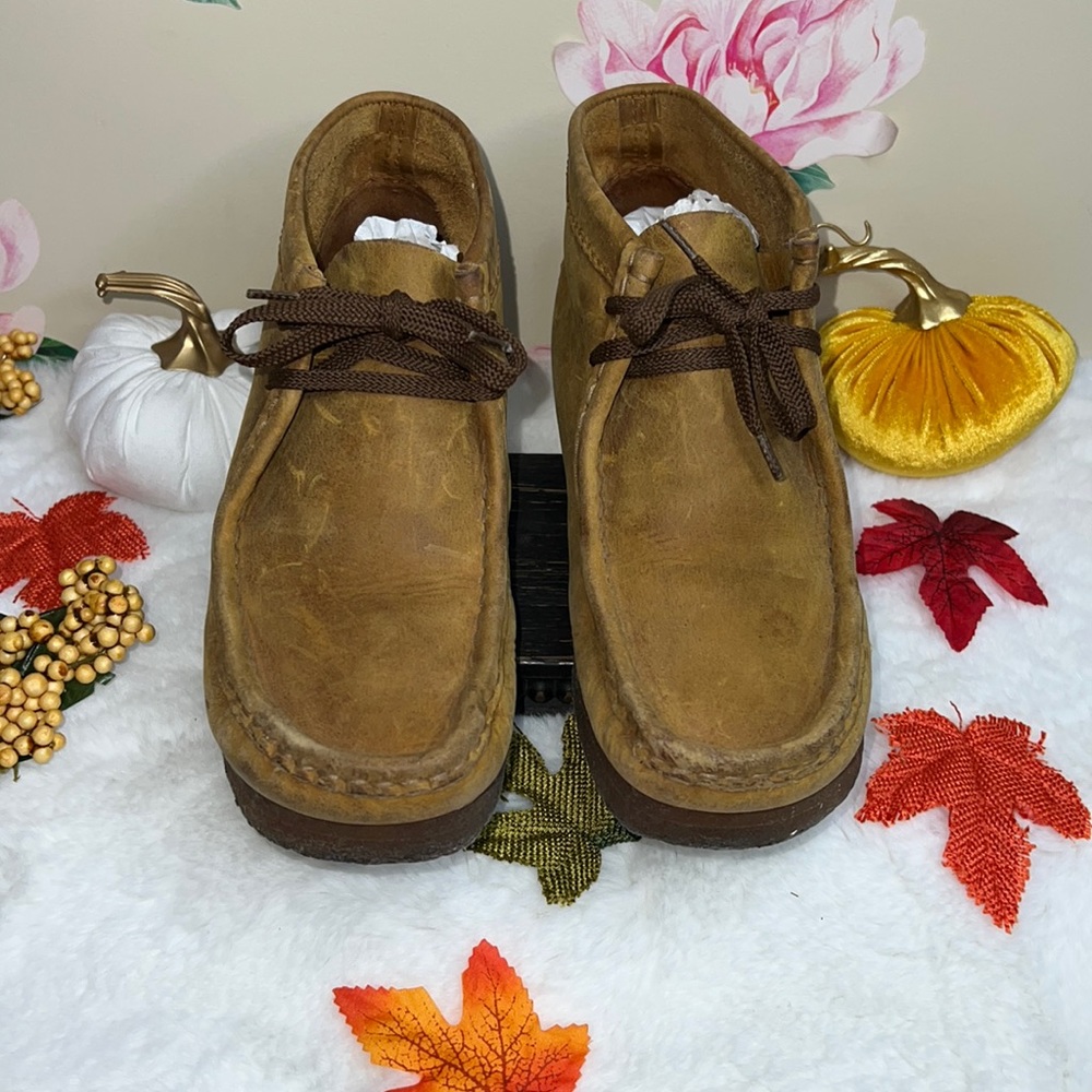 Genuine Leather Wallabees Vintage Classic Americas Favorite ankle booties .  #70